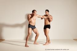 Fighting reference poses of Norbert & Radan